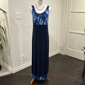 Ellen Tracy Maxi Dress Sleeveless Size S NWT